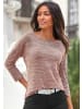 Vivance 3/4-Arm-Shirt in mauve