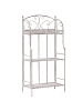 Beliani Badezimmerregal VILLADOSE in Grau - (W) 60 x (H) 117 x (L) 30 cm