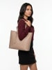Bugatti Shopper LUNA Kunstfaser in beige