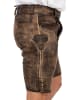 MADDOX Lederhose HOPFENSEE in hellbraun