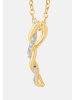 Diamant Exquis Halskette aus 375 Gelbgold mit Diamant