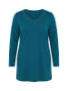 Ulla Popken Longshirt in petrolgrün