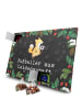 Mr. & Mrs. Panda Adventskalender Fußballer Leidenschaft mit Spruch in Kreidetafel