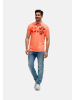 CAMP DAVID  Poloshirt 'Windsurfing' in orange