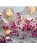 STAR Trading LED Deko Lichterkette Perlen 20 LED 1,15m Batteriebetrieb Timer pink