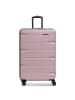 Franky Munich 4.0 4 Rollen Trolley L 76 cm mit Dehnfalte in shiny rose shiny