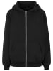 Mister Tee Mister Tee Peace Sign EMB Fluffy Zip Hoody in black