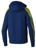 erima Kinder Trainingsjacke Mit Kapuze in new navy/lime