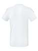 erima Essential 5-C T-Shirt in weiss/schwarz