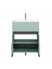 ebuy24 Waschbeckenunterschrank Matix Blau 64 x 46 cm