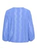 Kaffe Langarm-Shirt KAtio Loose fit in Ultramarine
