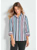 GOLDNER Bluse Bluse in bunt / gestreift