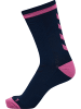 Hummel Hummel Low Socken Elite Indoor Multisport Erwachsene Atmungsaktiv Schnelltrocknend in BLACK IRIS/SUGAR PLUM