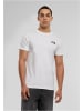 Mister Tee T-Shirt "USA EMB Tee" in Weiß