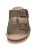 Palado Pantoletten Korfu Oiled Premium Leather in Khaki