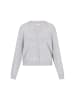 Usha Women Cardigan in light grey melange
