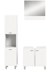 ebuy24 Badmöbelset Boston (3-teilig) Weiß 102 x 33 cm