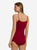 Hanro Spaghettitop Cotton Seamless in red dahlia