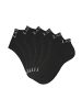 LASCANA ACTIVE Sneakersocken in 6x schwarz