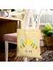Mr. & Mrs. Panda Shopper Biene Liebe mit Spruch in Gelb Pastell