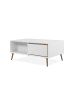 CALICOSY Couchtisch ARONA in Eichenholz - (W) 94  x (H) 40  x (L) 55  cm