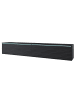 Feldmann-Wohnen Lowboard D schwarz Wellenmuster 180 / 33 / 30cm