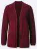 WITT WEIDEN Strickjacke in dunkelrot