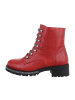 Ital-Design Stiefelette in Rot