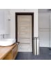 relaxdays Mülleimer in Silber - 50l