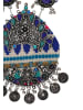 IZIA Damen Halskette in Blau Mehrfarbig