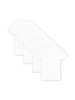 DANISH ENDURANCE T-Shirt Basic V-Neck in weiß