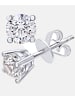 Diamant L'éternel Ohrstecker aus 750 Weißgold mit Diamant