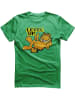 Garfield T-Shirt "Garfield Level Up T-Shirt" in Grün