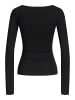 JJXX Langarm-T-Shirt in Black