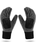 Normani Outdoor Sports Woll-Strick-Fingerhandschuhe Hamilton in Grau