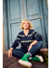 Ulla Popken Pullover in tintenblau