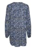 Kaffe Tunika KAamber Regular fit in ElefantSkin/Blue GraphicFlower
