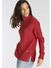 Laura Scott Stehkragenpullover in rot-orange