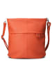 Zwei Mademoiselle M12 - Schultertasche 32 cm (sand) in papaya