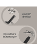 SONGMICS 2er-Set: Sonnenliege Sandy in Schwarz - (B)53 x (H)28.5 x (T)189 cm