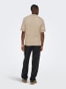 ONLY & SONS Strick-Shirt in String