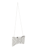 faina Women Clutch in Silver