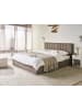 Beliani Doppelbett TARASCON in Beige - (W) 198 x (H) 103 x (L) 214 cm