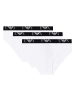 Emporio Armani 3er Pack Brief in Weiß