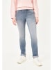 Paddock's 5-Pocket Jeans LIA in light grey used moustache