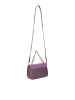 FELIPA Damen Schultertasche Aus Leder in Pflaume