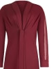 Lisca Morgenmantel, 100 cm in garnet red