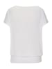 Venice Beach Rundhalsshirt in weiß-flieder