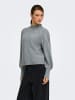 ONLY Strickpullover in Medium Grey Melange