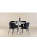 ebuy24 Essgruppe Plaza (5-teilig) Grau 100 x 100 cm